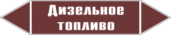 Маркировка трубопровода "дизельное топливо" (пленка, 358х74 мм) - Маркировка трубопроводов - Маркировки трубопроводов "ЖИДКОСТЬ" - Магазин охраны труда ИЗО Стиль