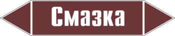 Маркировка трубопровода "смазка" (пленка, 716х148 мм) - Маркировка трубопроводов - Маркировки трубопроводов "ЖИДКОСТЬ" - Магазин охраны труда ИЗО Стиль